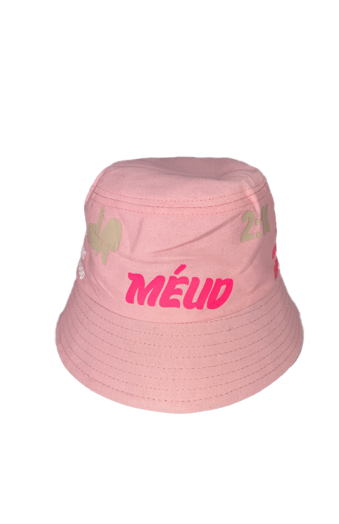 Meud 1 Collage Pink Bucket Hat