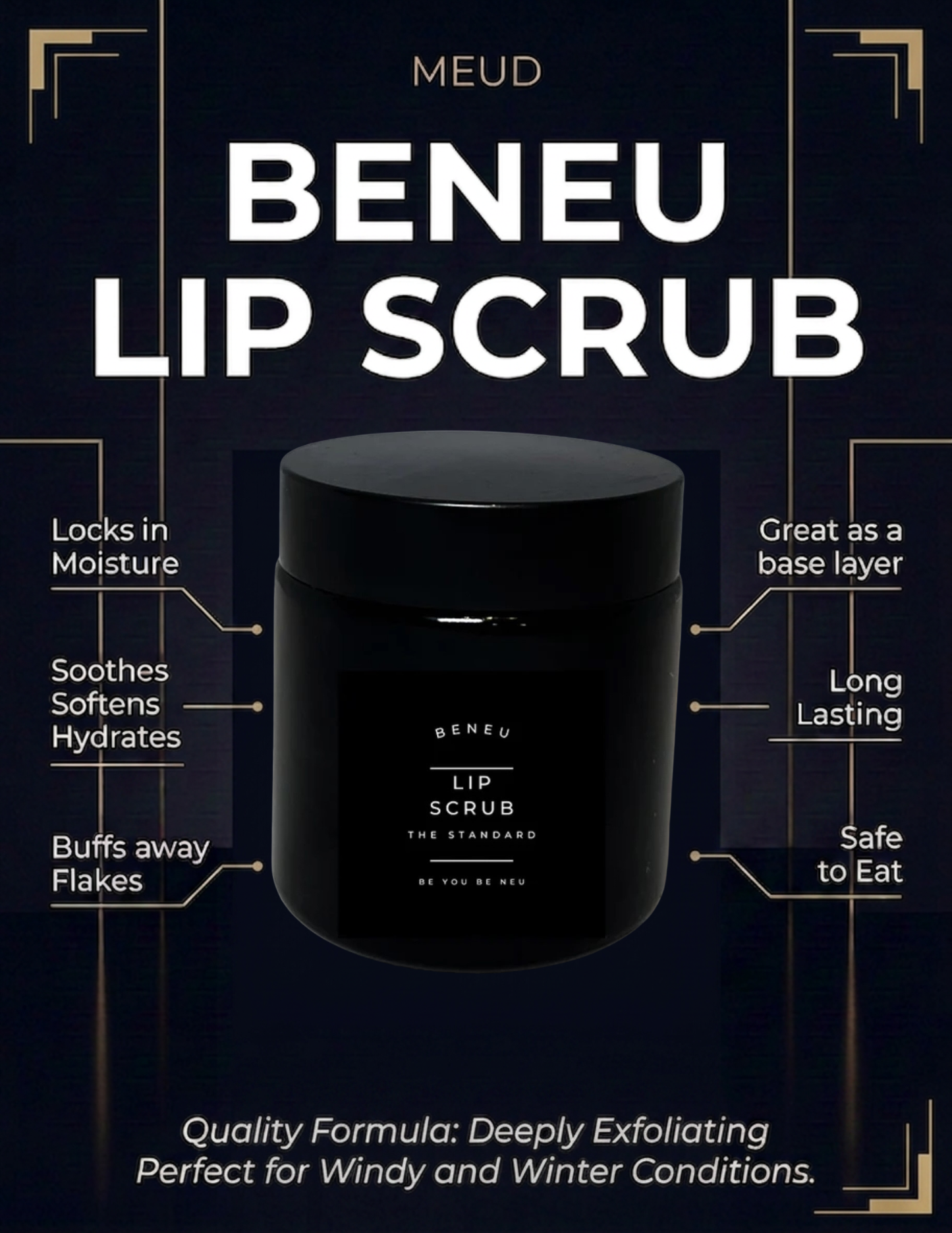 BENEU LIP SCRUB